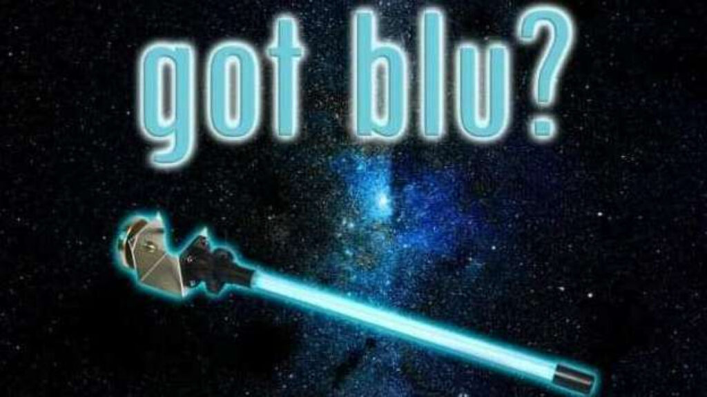 BLUE QR UV Light